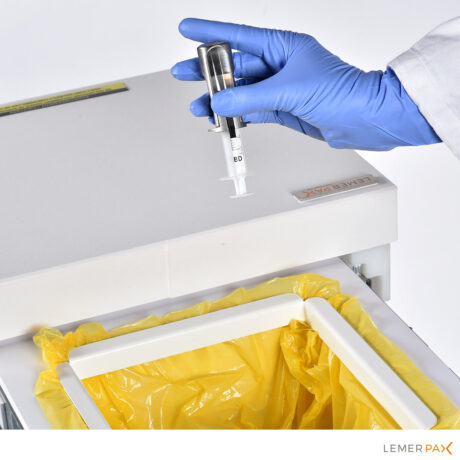 Poubelle blindée Easydrop